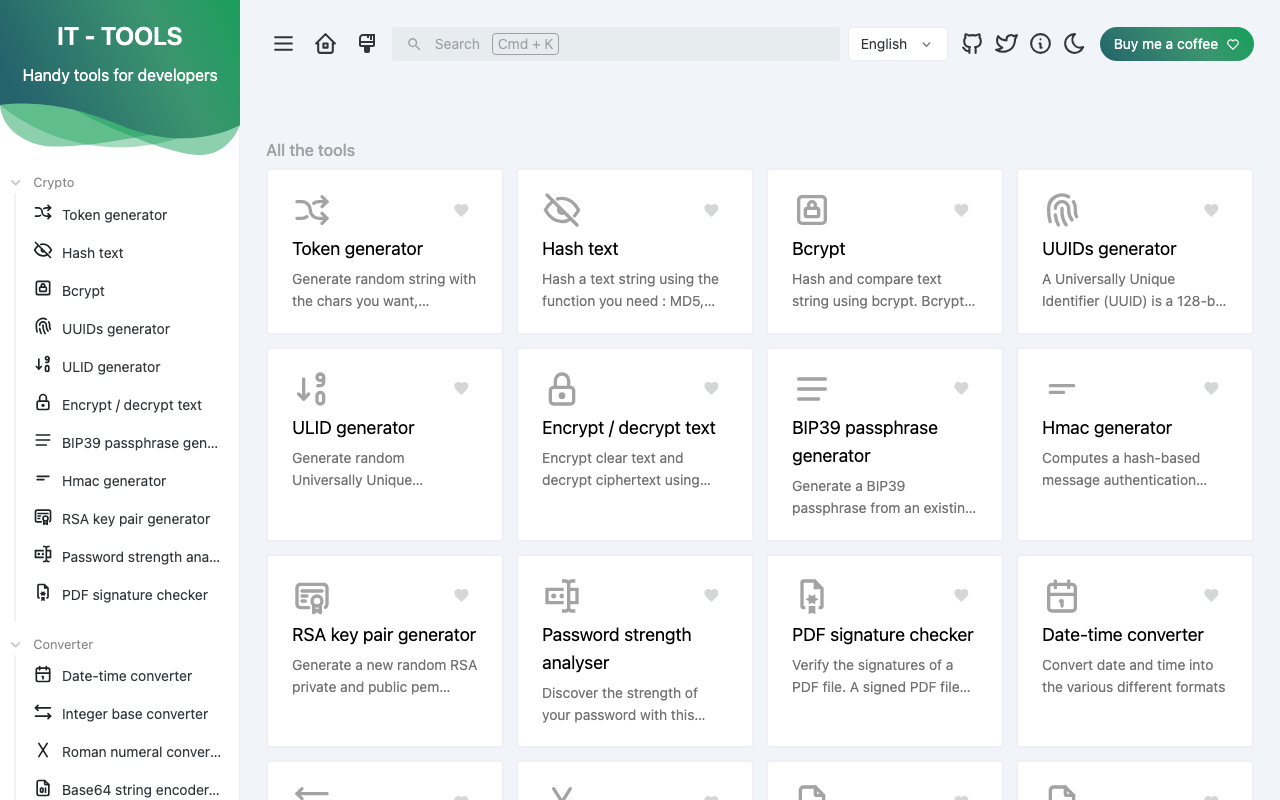 it-tools screenshot