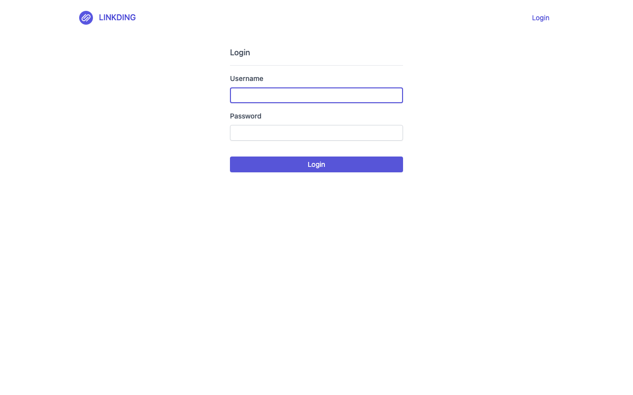 linkding screenshot