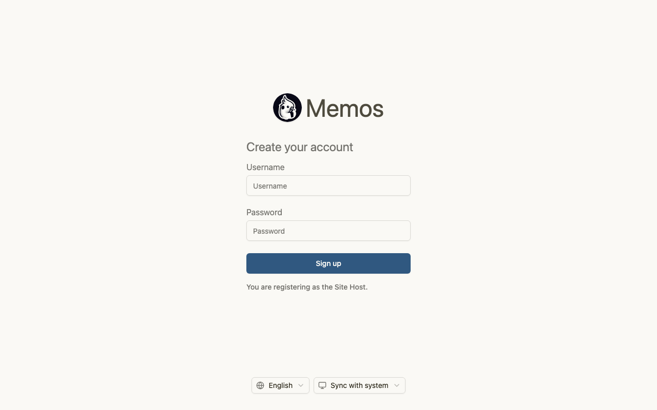 memos screenshot