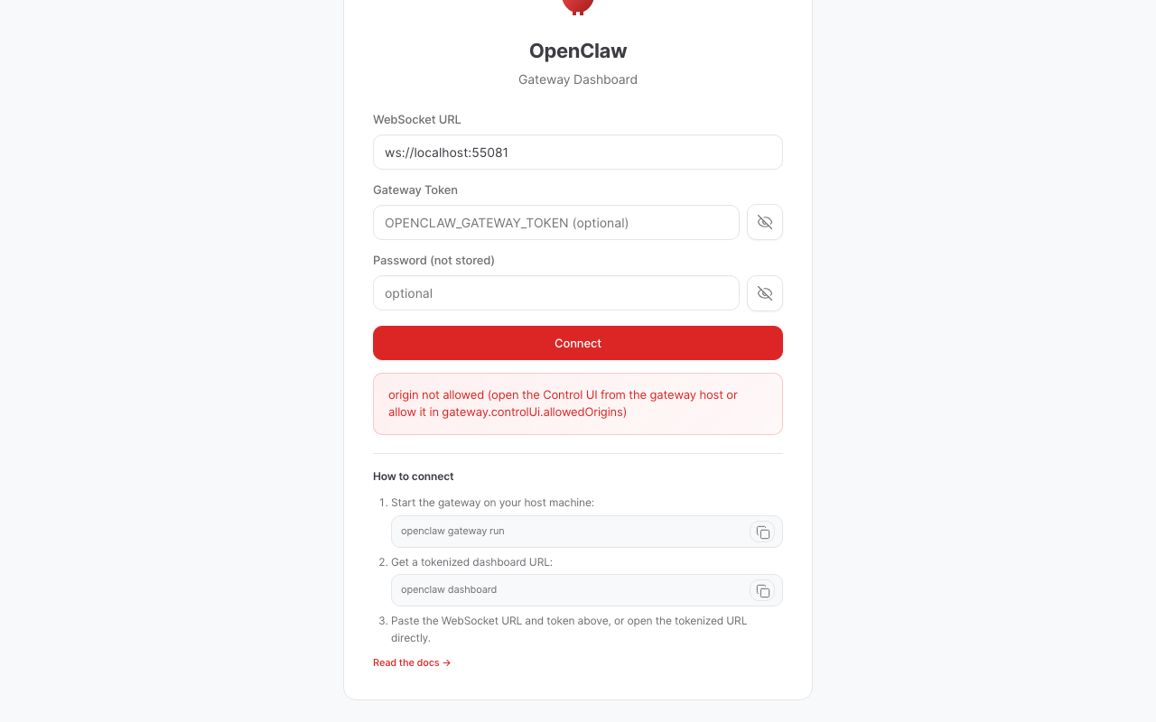 openclaw screenshot